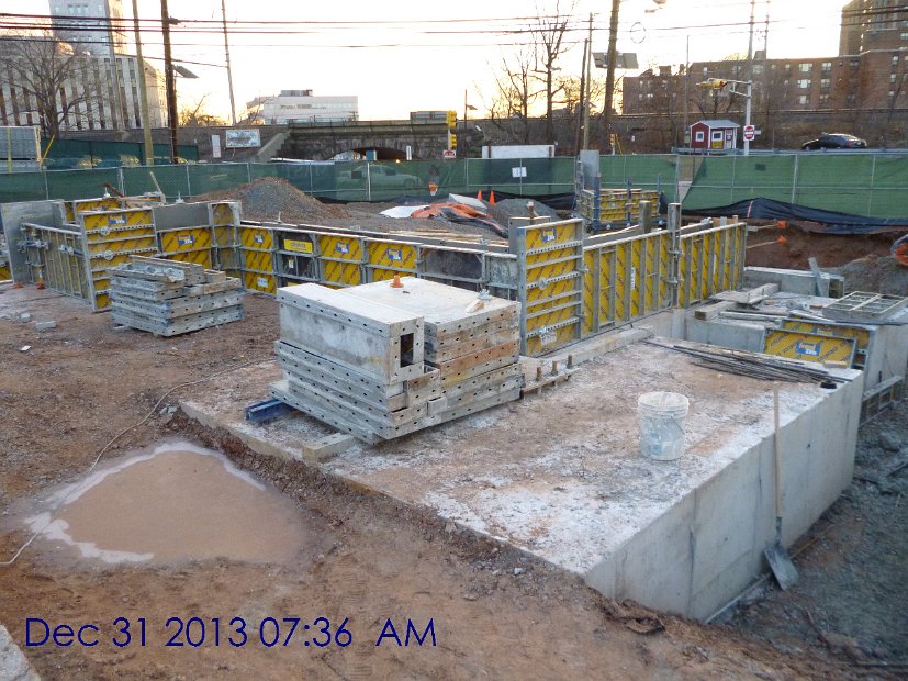 2) Foundation Wall Form work - Rebar  F2.5 to H2.5